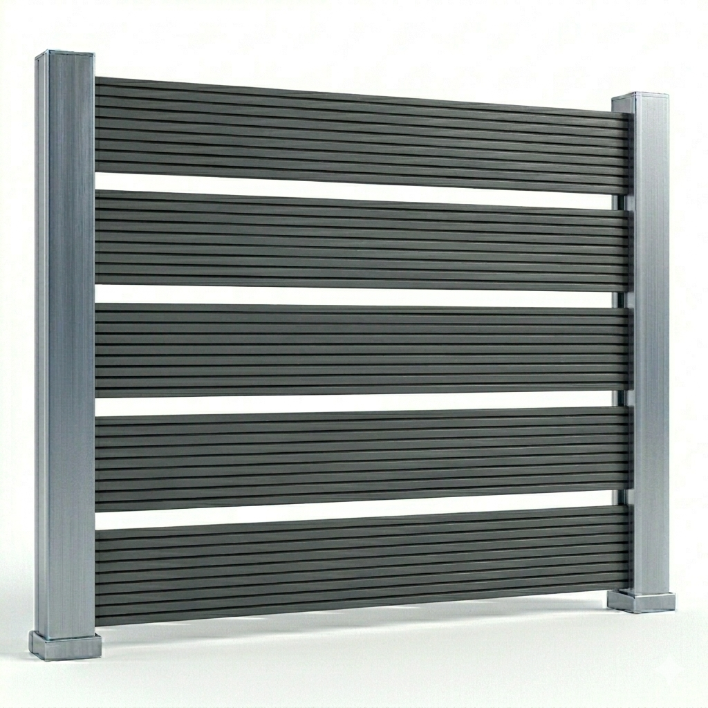 Ограден Декинг WPC Anthracite 360cm x 12cm x 20mm