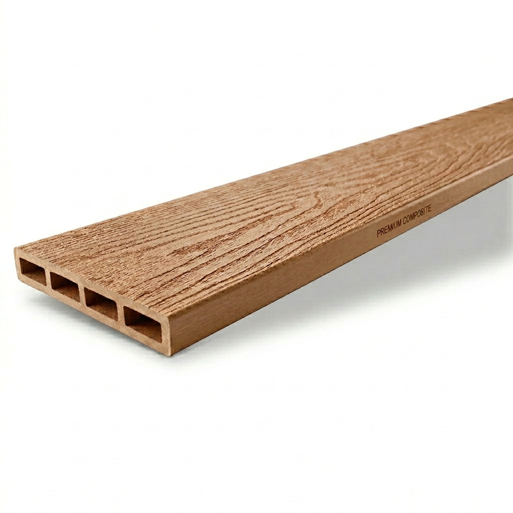 Ограден Декинг WPC 3D Wood Natural Beige 390cm x 13cm x 20mm