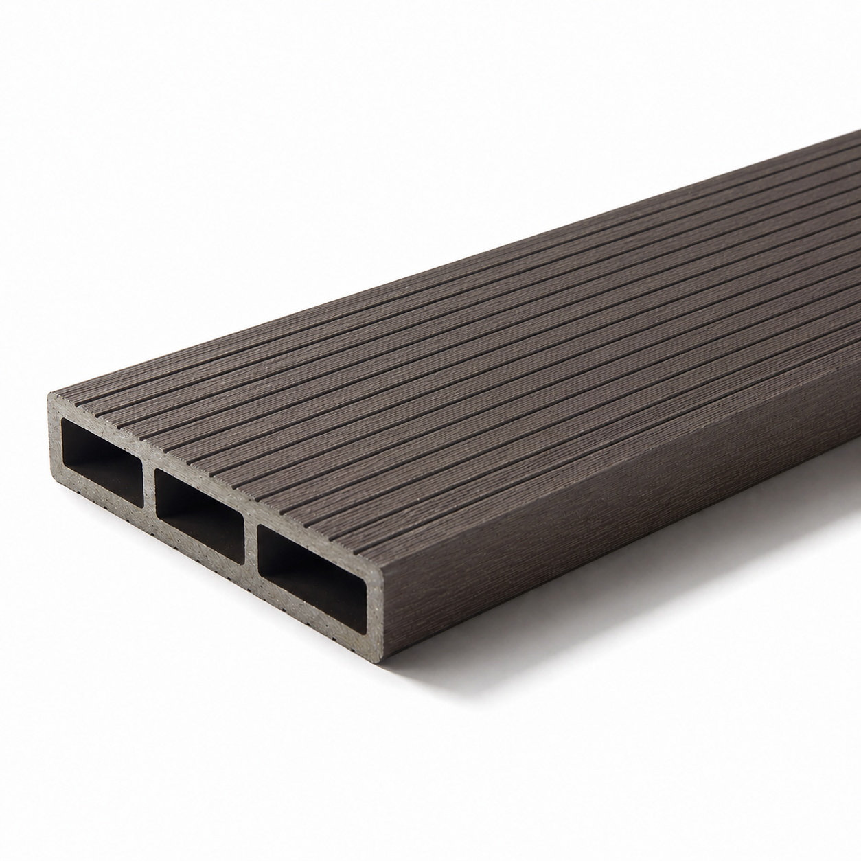 Ограден Декинг WPC Dark Brown 360cm x 12cm x 20mm