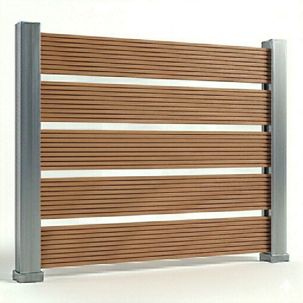 Ограден Декинг WPC Natural Beige 360cm x 12cm x 20mm