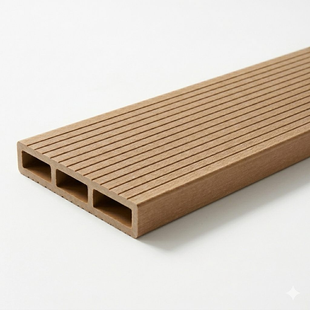 Ограден Декинг WPC Natural Beige 360cm x 12cm x 20mm