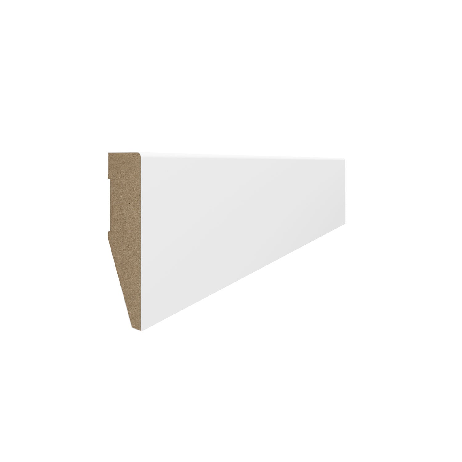 Перваз Бял MDF EV101