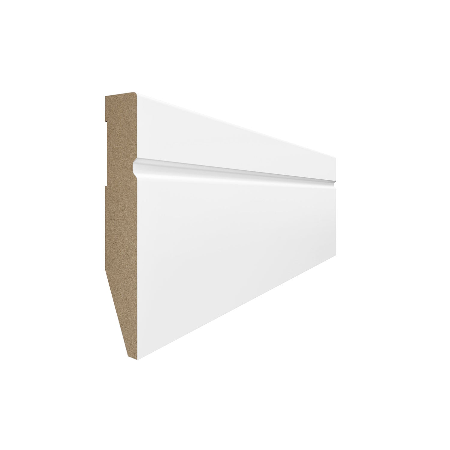 Перваз Бял MDF EV301