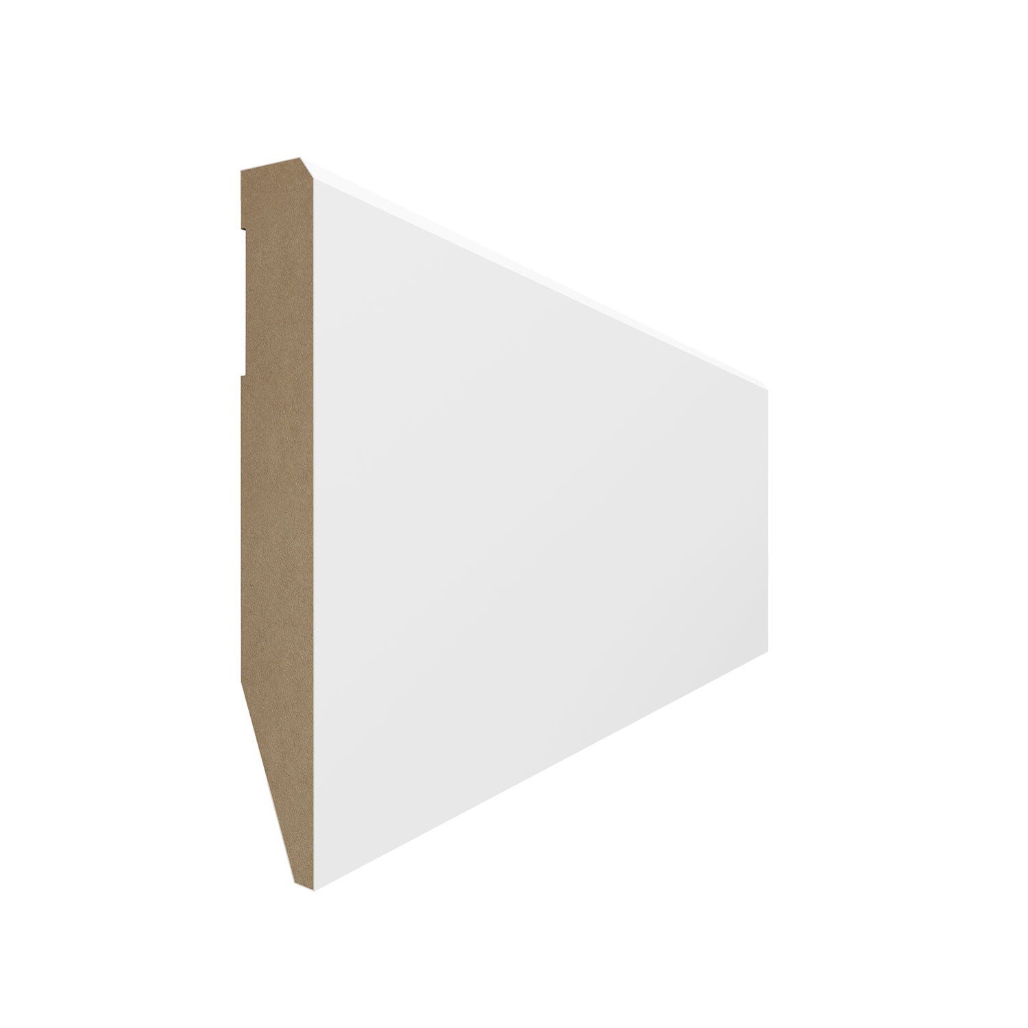 Перваз Бял MDF EV401