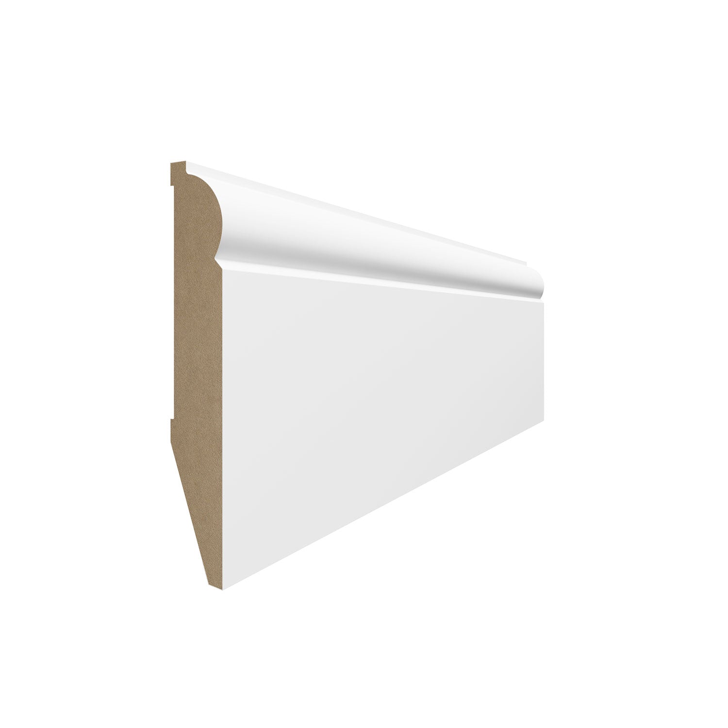 Перваз Бял MDF EV901